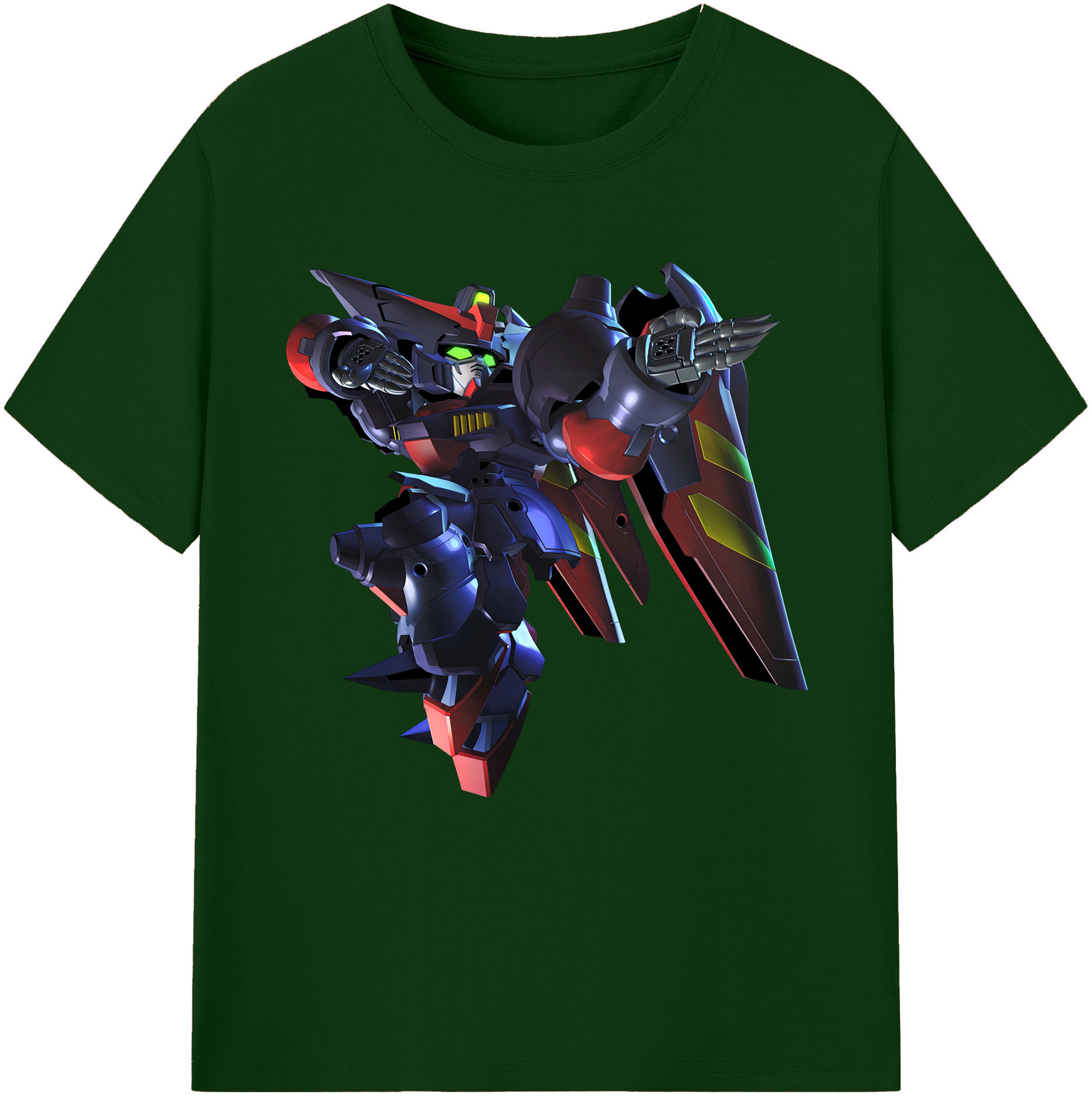 （画像用） 機動戦士ガンダム Mobile Suit Gundam 綿100％半袖Tシャツ（フロントプリント）